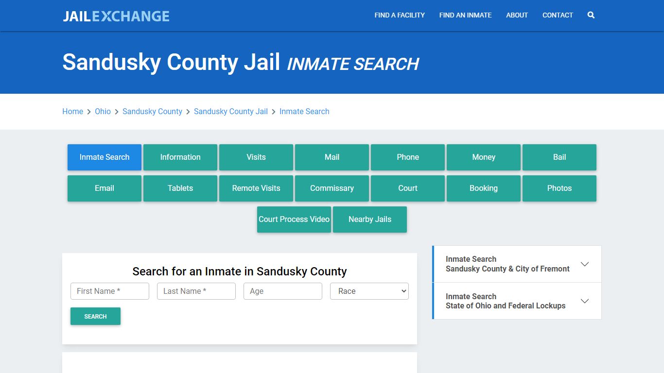 Sandusky County Jail, OH Inmate Search: Roster & Mugshots