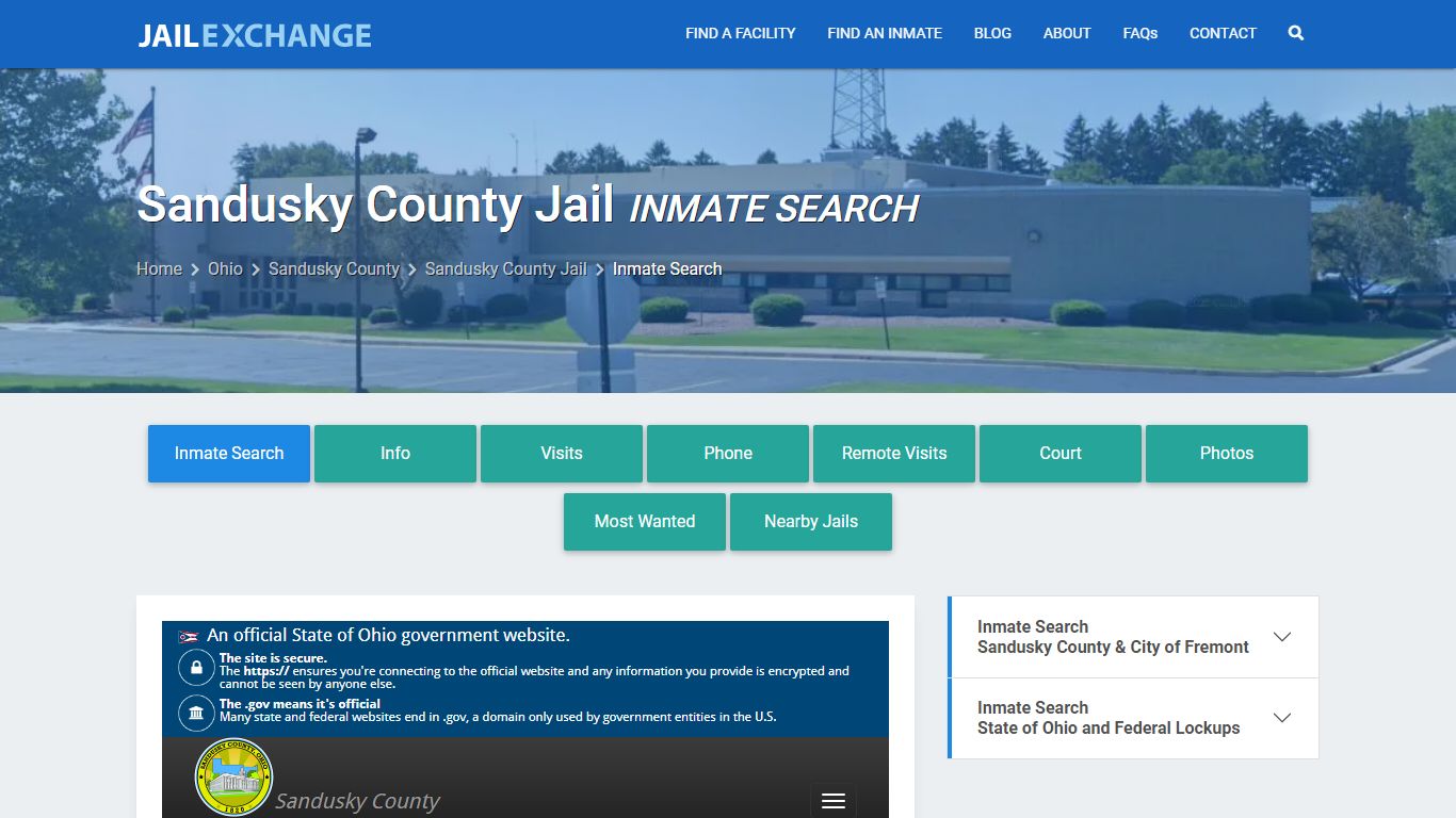 Inmate Search: Roster & Mugshots - Sandusky County Jail, OH